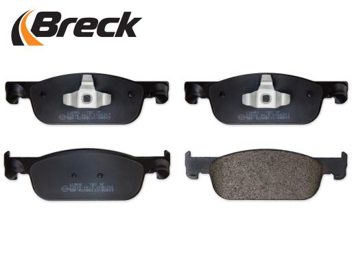 Placute frana BRECK 225250070200